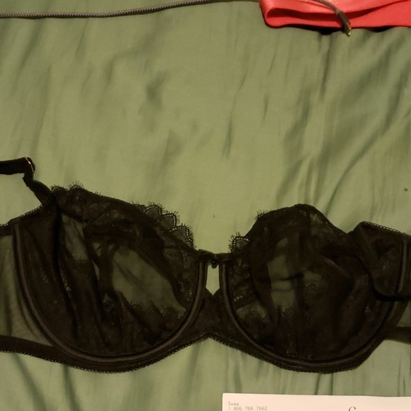 Soma Other - Soma Breathtaking Full Coverage unlined black bra